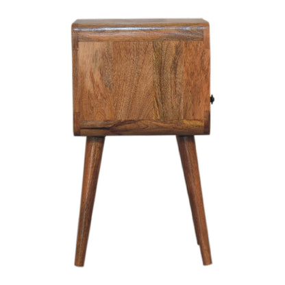 Mini Oakish Curve Open Nightstand