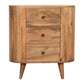 Mini Cabinet - Oak Finish