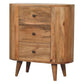 Mini Cabinet - Oak Finish