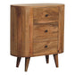 Mini Cabinet - Oak Finish