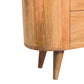 Mini Cabinet - Oak Finish