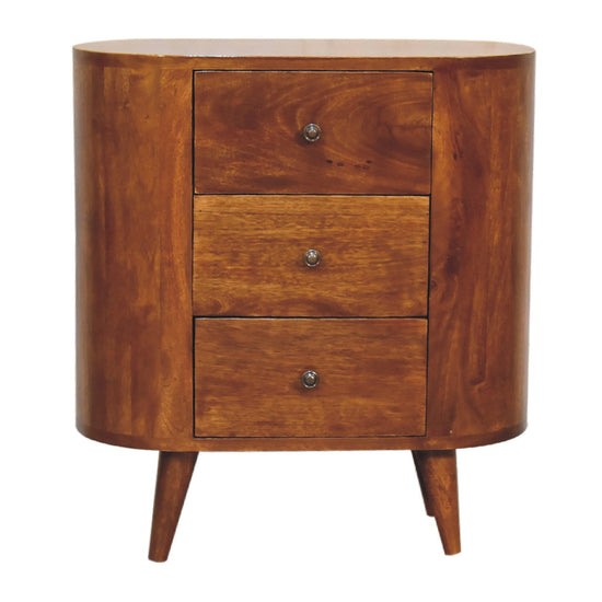 Mini Cabinet - Chestnut Finish