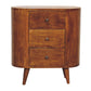 Mini Cabinet - Chestnut Finish