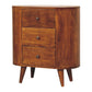 Mini Cabinet - Chestnut Finish