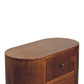 Mini Cabinet - Chestnut Finish