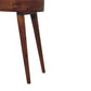 Albion Mini Console Table - Chestnut Finish