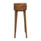Albion Mini Console Table - Oak Finish