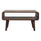 Media Unit - Chestnut Finish