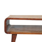 Media Unit - Chestnut Finish