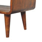 Media Unit - Chestnut Finish