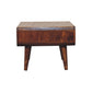 Media Unit - Chestnut Finish
