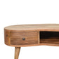 Mini Coffee Table - Oak Finish