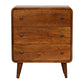 Mini Curved Chest - Chestnut Finish