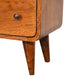 Mini Curved Chest - Chestnut Finish