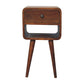 Mini Nightstand - Chestnut Finish