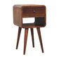 Mini Nightstand - Chestnut Finish
