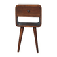 Mini Nightstand - Chestnut Finish