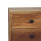 2-Drawer Mini Nightstand - Oak Finish