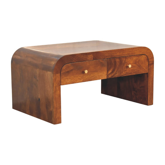 Darcy Coffee Table - Chestnut Finish