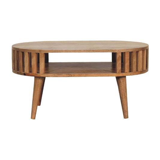 WillowStone Ariella Coffee Table – handcrafted solid wood furniture by WillowStone