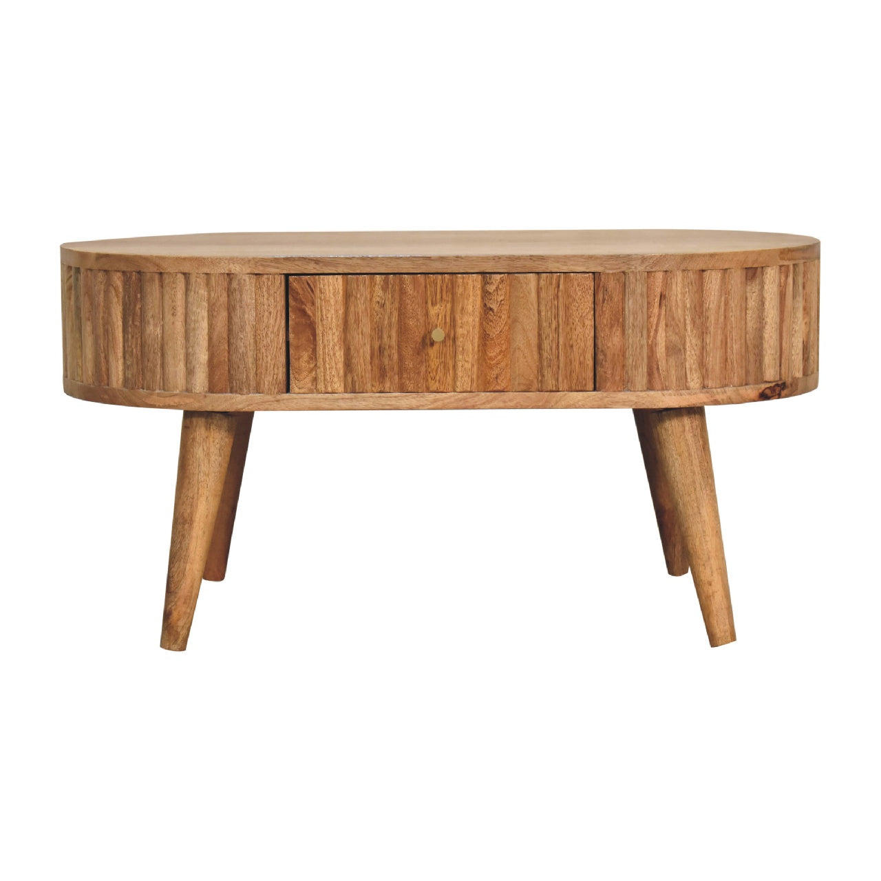WillowStone Stripe Coffee Table – handcrafted solid wood furniture by WillowStone