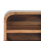 Floating Nightstand - Oak Finish