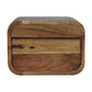 Floating Nightstand - Oak Finish