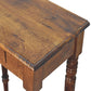 Turned-Leg Writing Desk - Chestnut Finish