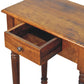 Turned-Leg Writing Desk - Chestnut Finish