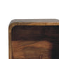 Floating Nightstand - Oak Finish