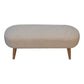 Bouclé Bench