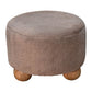 Ball Round Ottoman - Mocha Finish