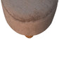 Ball Round Ottoman - Mocha Finish