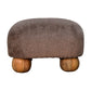 Nordic Ottoman - Mocha Finish
