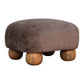 Nordic Ottoman - Mocha Finish