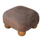 Nordic Ottoman - Mocha Finish
