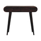 Curved Console Table - Light Walnut Finish