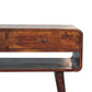 Sonata Console Table - Chestnut Finish