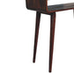 Sonata Console Table - Chestnut Finish