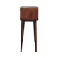 Sonata Console Table - Chestnut Finish