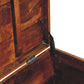 Buffalo Hide Trunk - Chestnut Finish