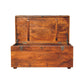 Buffalo Hide Trunk - Chestnut Finish