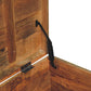 Buffalo Hide Trunk - Oak Finish
