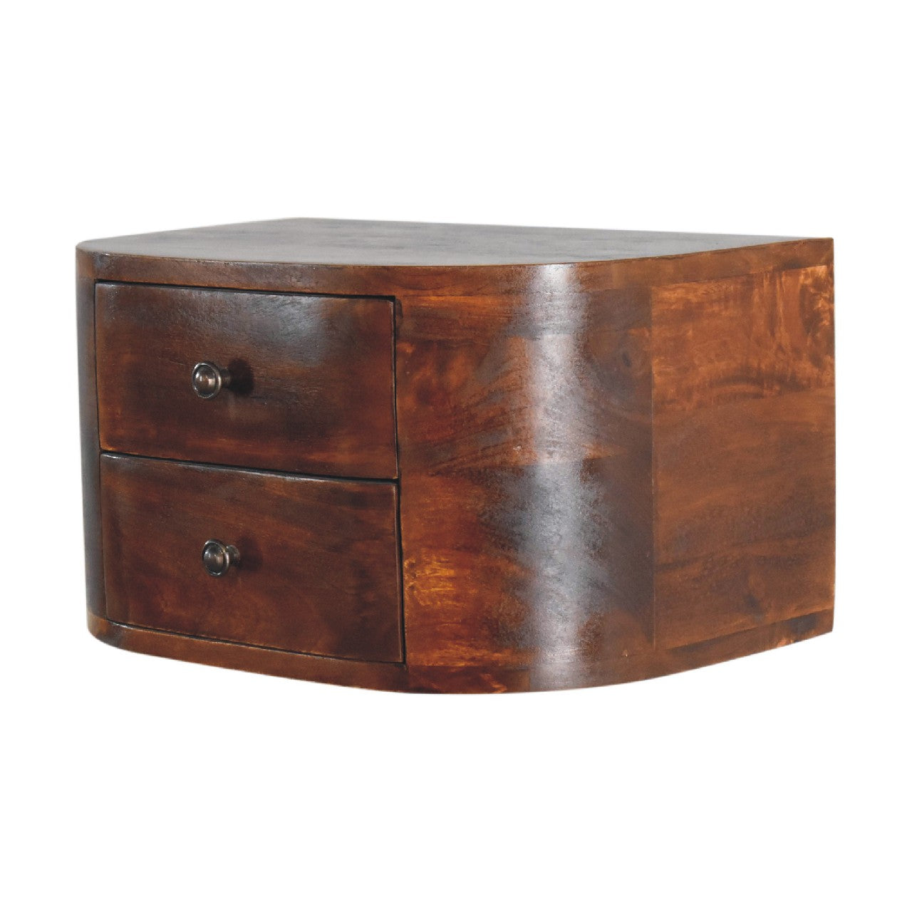 Lunar 2 Drawer Floating Nightstand