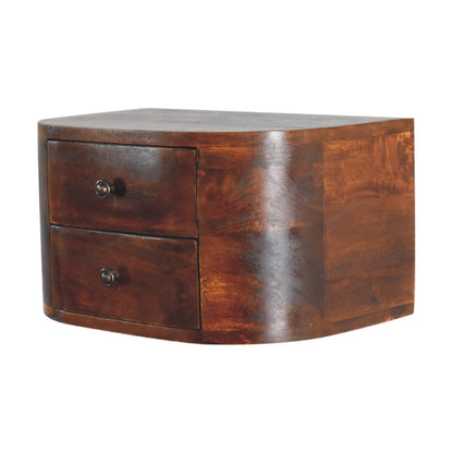 Lunar 2 Drawer Floating Nightstand