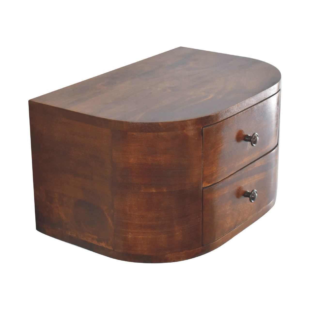 Lunar 2 Drawer Floating Nightstand