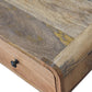 Curved Writing Desk - Oak Finish