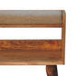 Nordic Storage Bench - Oak Finish