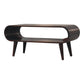 Amaya Coffee Table - Light Walnut Finish