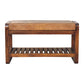 Small Slatted Bench